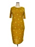 Lularoe Yellow Casual Dress Size 3XL - photo 1
