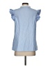 Mazik Blue Short Sleeve Blouse Size S - photo 2