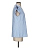 Mazik Blue Short Sleeve Blouse Size S - photo 4