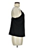 Topshop 100% Polyester Black Sleeveless Blouse Size 6 - photo 4