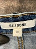 RE/DONE Hearts Blue Jeans Size 28 waist - photo 7