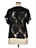 Adriano Goldschmied Black Short Sleeve Top Size XL (estimated) - photo 2
