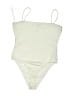 Grey Lab Los Angeles Ivory Bodysuit Size M - photo 1