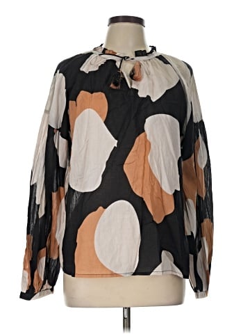 Mud Pie Long Sleeve Blouse (view 1)