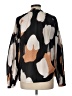 Mud Pie 100% Cotton Brown Long Sleeve Blouse Size L - photo 2