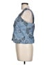 ModCloth 100% Cotton Blue Tank Top Size 12 - photo 5