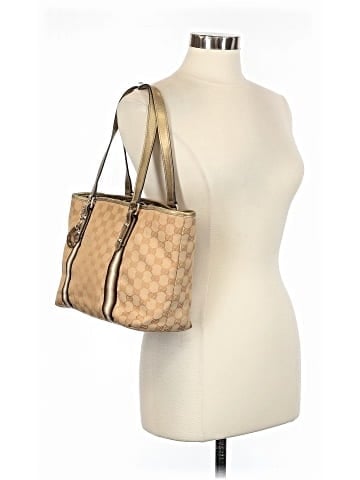 Gucci GG Canvas Jolicoeur Stripe Tote Bag (view 2)
