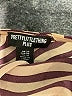 PrettyLittleThing 100% Polyester Chevron-herringbone Tan Brown Casual Skirt Size 16 - photo 4