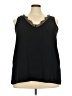 Halogen 100% Polyester Black Tank Top Size 3X - photo 1