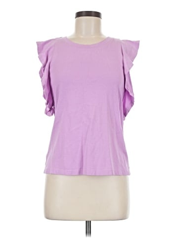 Ann Taylor LOFT Short Sleeve T-Shirt (view 1)