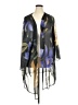 Silhouettes 100% Polyester Black Kimono Size 26 - photo 1