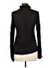 Ecru Solid Black Turtleneck Sweater Size L - photo 2