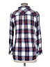 Rails 100% Rayon Plaid Blue Long Sleeve Button-Down Shirt Size M - photo 2
