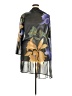 Silhouettes 100% Polyester Black Kimono Size 26 - photo 2