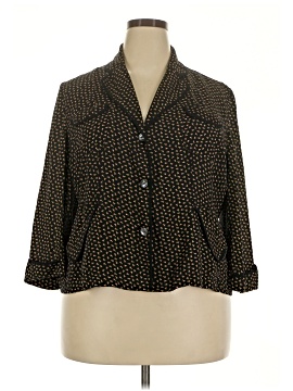 Jones New York 3/4 Sleeve Silk Top