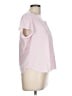 Assorted Brands Pink Short Sleeve Blouse Size L - photo 4