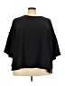 Lane Bryant 100% Polyester Black 3/4 Sleeve Top Size 26 - 28 Plus - photo 1