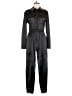 Love J Metallic Black Jumpsuit Size M - photo 1