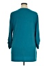Susan Graver Teal 3/4 Sleeve Blouse Size XL - photo 2
