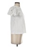 Grey State 100% Cotton White Short Sleeve Top Size XS (0) - photo 4