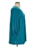 Susan Graver Teal 3/4 Sleeve Blouse Size XL - photo 4
