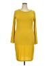 Lularoe Solid Yellow Casual Dress Size XXL - photo 1