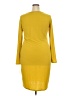 Lularoe Solid Yellow Casual Dress Size XXL - photo 2