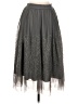 Unbranded 100% Polyester Gray Formal Skirt Size EU 40 / US 10 - photo 2