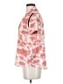 Scotch & Soda 100% Polyester Tropical Pink Short Sleeve Blouse Size XS (0) - photo 5