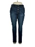 a.n.a. A New Approach Solid Blue Jeans Size 16 - photo 1
