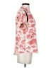 Scotch & Soda 100% Polyester Tropical Pink Short Sleeve Blouse Size XS (0) - photo 4
