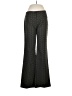 Signe Paris Chevron-herringbone Black Dress Pants Size EU (FR) 40 / US 8 - photo 1
