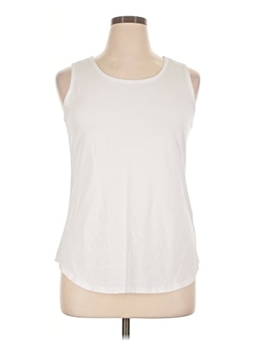 Susan Graver Sleeveless T-Shirt (view 1)