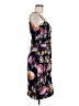 Nicholas 100% Silk Floral Black Cocktail Dress Size 6 - photo 4