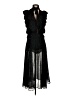Mangano 100% Polyester Black Cocktail Dress Size EU (IT) 40 / US 4 - photo 1