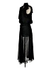 Mangano 100% Polyester Black Cocktail Dress Size EU (IT) 40 / US 4 - photo 5