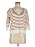 Banana Republic Factory Store Stripes Ivory Pullover Sweater Size M - photo 1