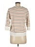 Banana Republic Factory Store Stripes Ivory Pullover Sweater Size M - photo 2