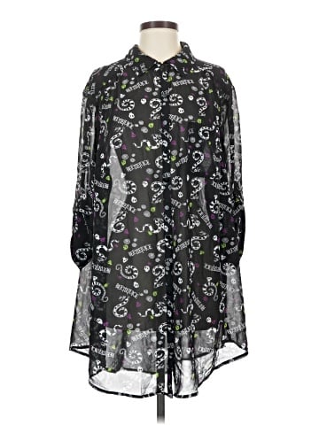 Hot Topic Long Sleeve Blouse (view 1)