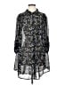 Hot Topic 100% Polyester Paisley Black Long Sleeve Blouse Size 2X (2) - photo 1