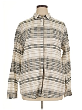 Lafayette 148 New York Long Sleeve Button-Down Shirt (view 1)