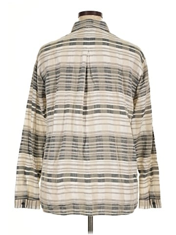 Lafayette 148 New York Long Sleeve Button-Down Shirt (view 2)
