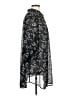 Hot Topic 100% Polyester Paisley Black Long Sleeve Blouse Size 2X (2) - photo 4