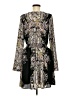 Xhilaration Paisley Black Casual Dress Size M - photo 2