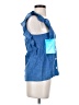 m.i.h Jeans Blue Short Sleeve Blouse Size XS - photo 4