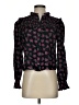 Zara Black Long Sleeve Blouse Size XS - photo 1