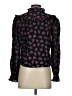 Zara Black Long Sleeve Blouse Size XS - photo 2