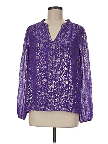 Lilly Pulitzer 3/4 Sleeve Silk Top (view 1)