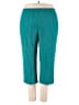 Liz & Me Teal Casual Pants Size 1X - photo 1