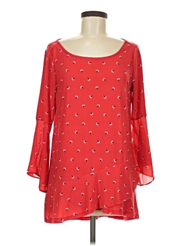 Roz & Ali 3/4 Sleeve Blouse (view 1)
